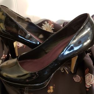 Maden Girl Black Patent Heels